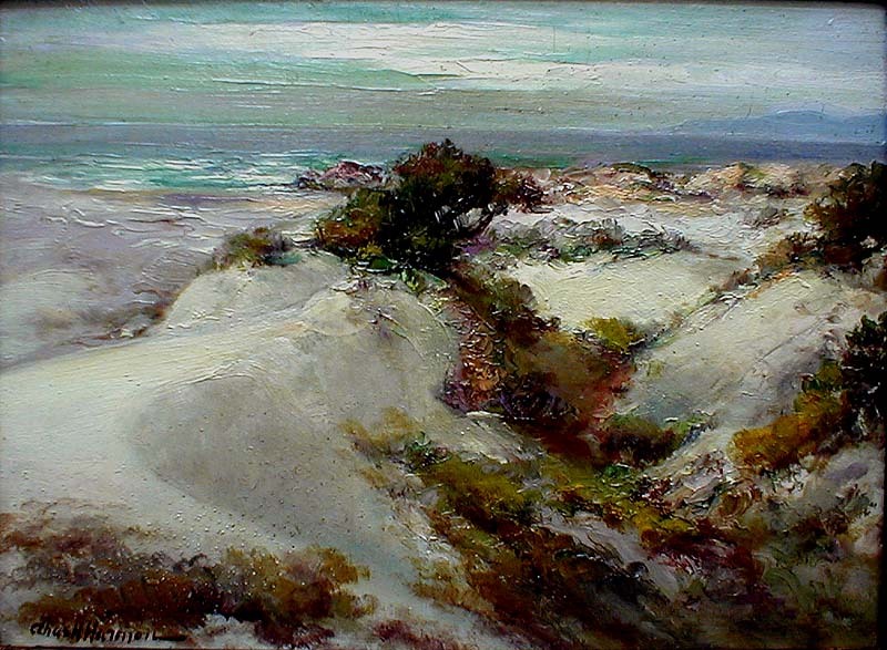 Late Afternoon (Sand Dunes, Monterey Beach, Carmel, CA) by Charles H. Harmon