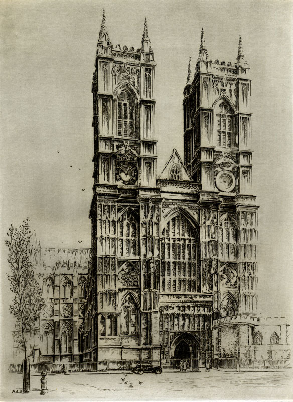 Westminster Abbey by Arthur James Dudley