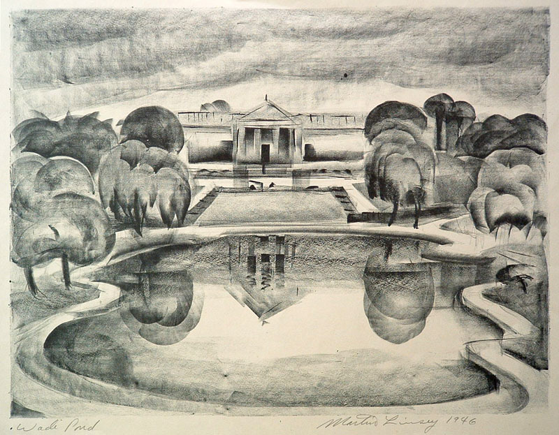 Wade Pond (Cleveland Museum of Art) by Martin Linsey