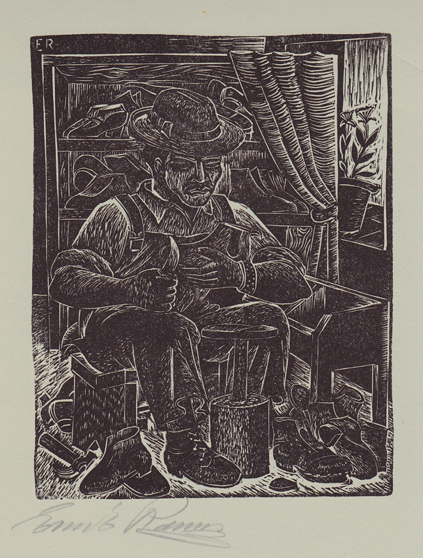 Zapatero Remendon (Cobbler) from the portfolio Vida en mi Barriada by Everardo Ramirez