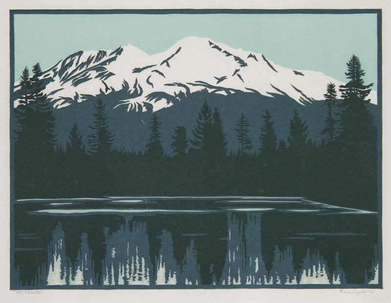 Mt. Shasta by Franz Geritz