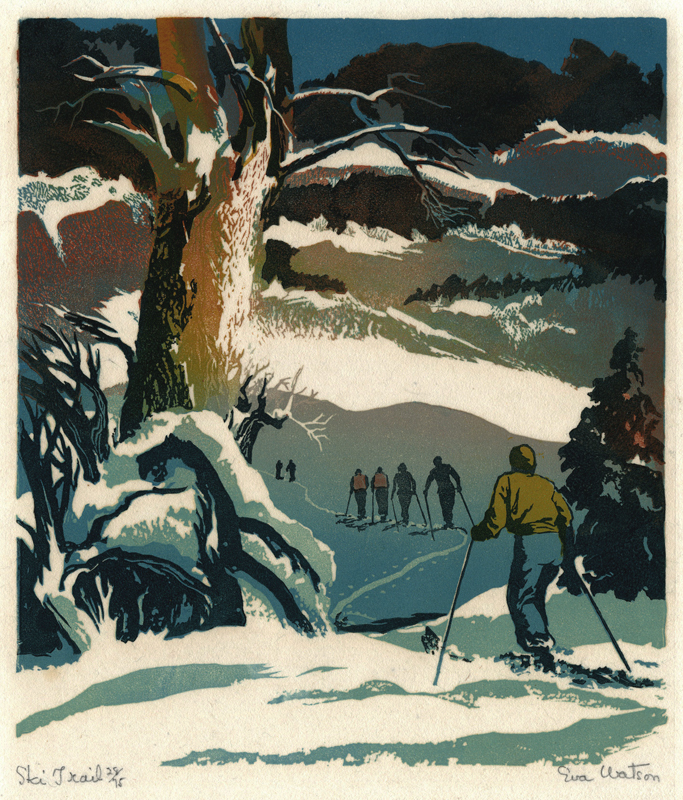 Ski Trail by Eva Auld Watson