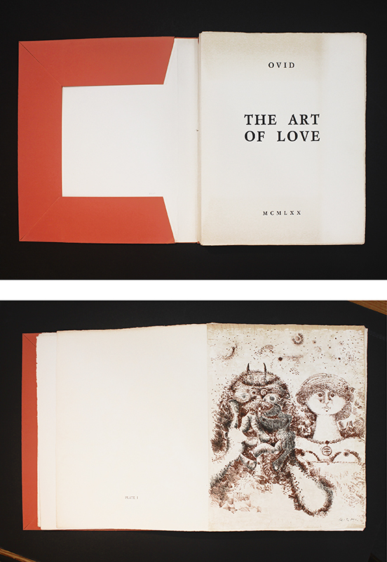 Ovidius: Ars Amatoria (Ovid: the Art of Love) - Portfolio of lithographs by Federico Righi