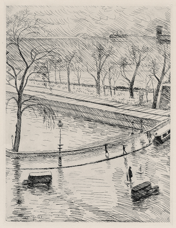 Du Louvres Aux Tuileries, 1937 by Albert Marquet