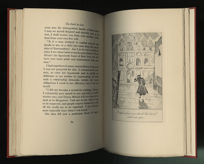 The Devil in Love - by Jacques Cazotte by Jean-Emile Laboureur