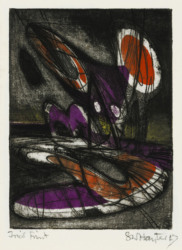 Night Moth (Laurels Number One) by Stanley William Hayter