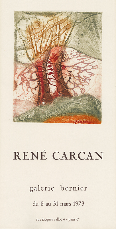 René Carcan - Galerie Bernier by René Marcel Carcan