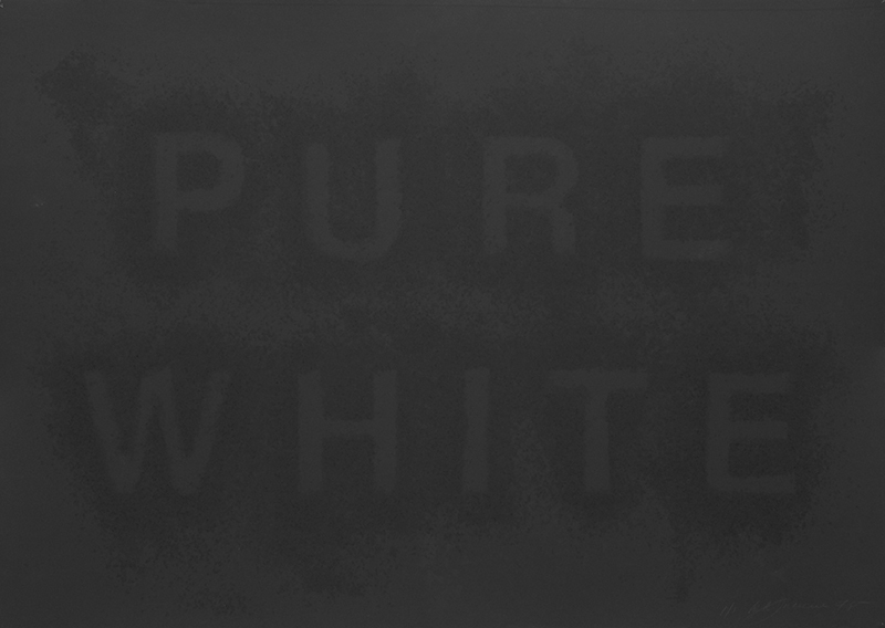 PURE WHITE (from Signs) by David R. Julienne