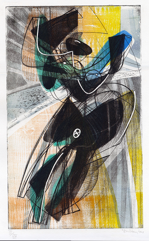 Danse du soleil (Sun Dance or Sun Dancer) by Stanley William Hayter