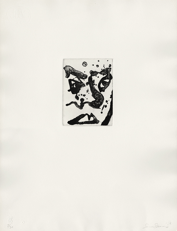 Self-Portrait, III by Sam Francis