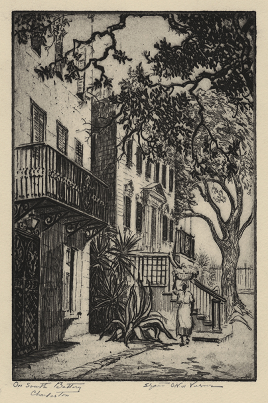 On South Battery by Elizabeth ONeill Verner