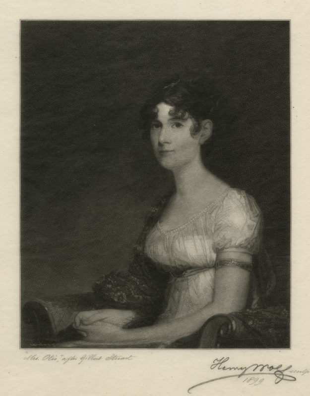 Mrs Otis   (after Gilbert Stuart) (Sally Foster Otis, wife of Harrison Gray Otis) by Henry Wolf