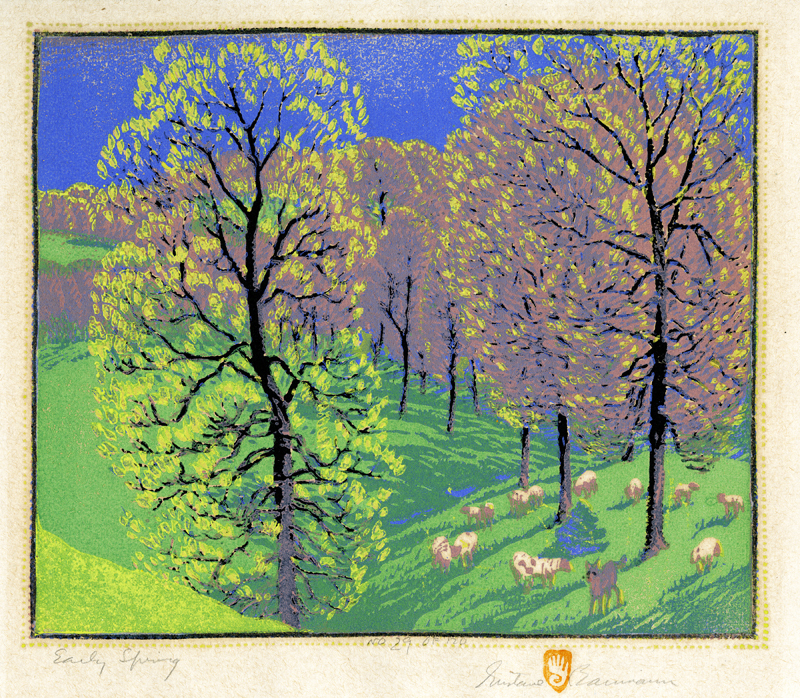 Early Spring by Gustave Baumann