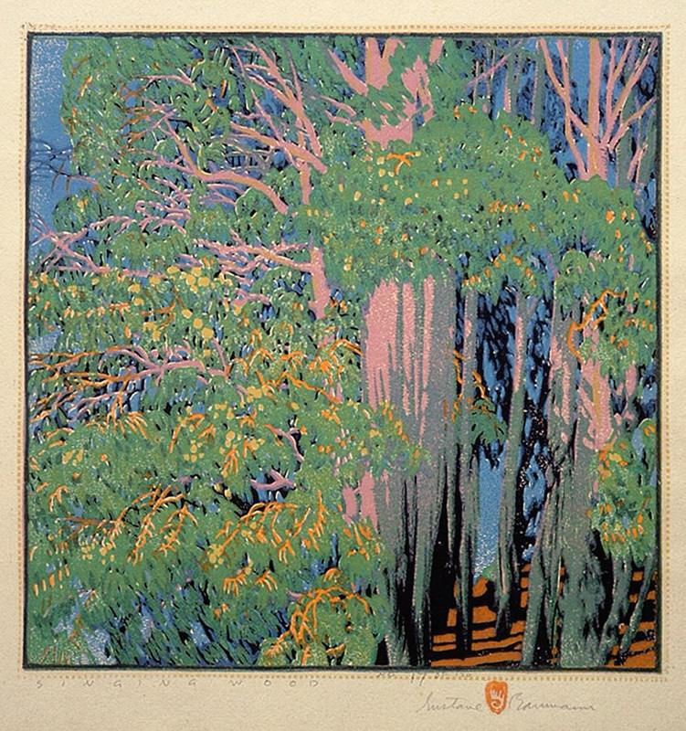 Singing Woods by Gustave Baumann