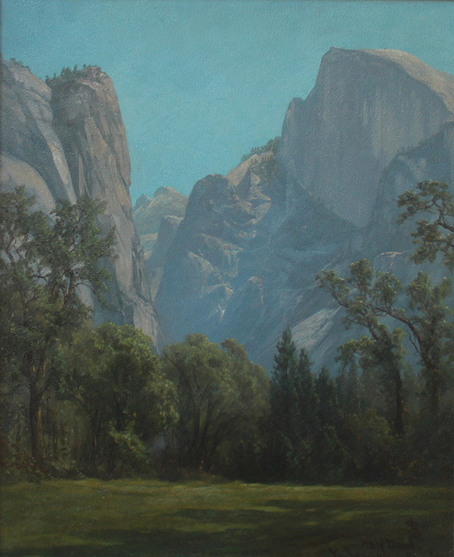 Half Dome. Yo-Semite by James David Smillie