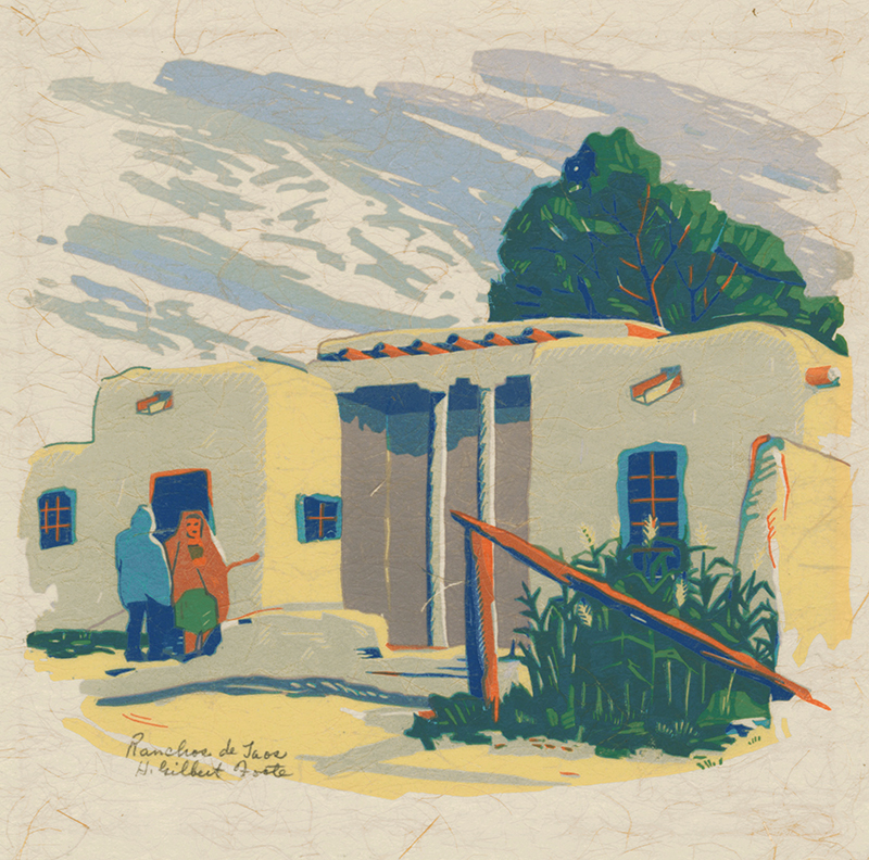 Ranchos de Taos by Henry Gilbert Foote