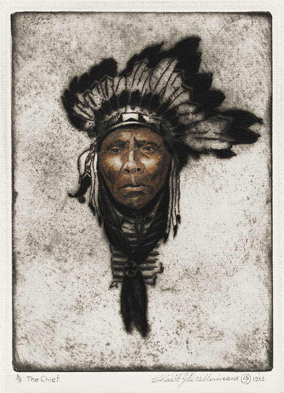 The Chief by Charles Frantz Joseph Des Moineux