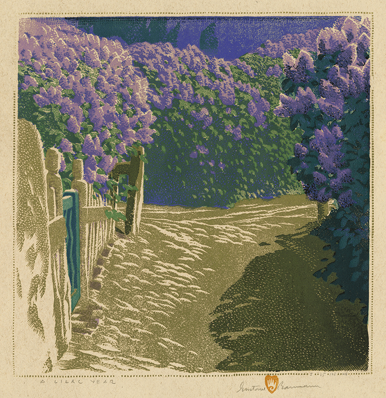 A Lilac Year by Gustave Baumann