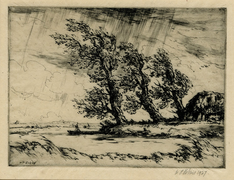 Three Trees by William Palmer Robins