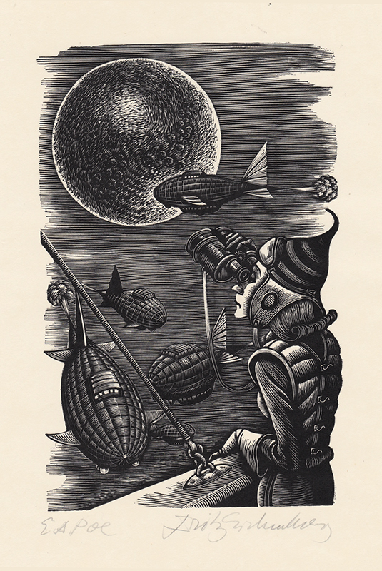 Tales Of Edgar Allen Poe - set of 30 prints by Fritz Eichenberg | Annex ...