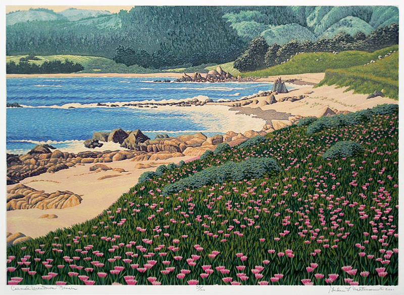 Carmel Meadows Beach by Gordon Louis Mortensen