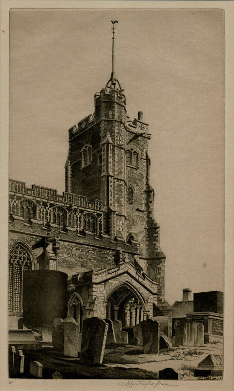 Cavendish Church by John Taylor Arms