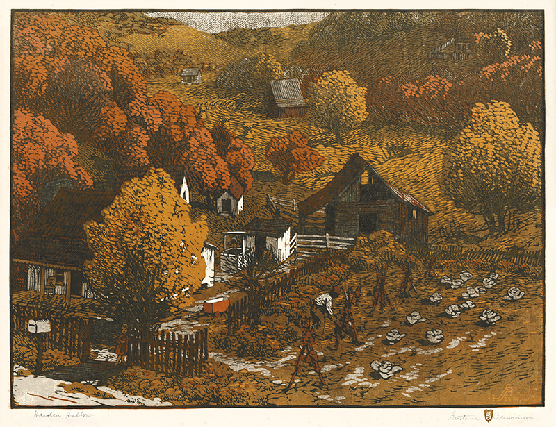 Harden Hollow by Gustave Baumann