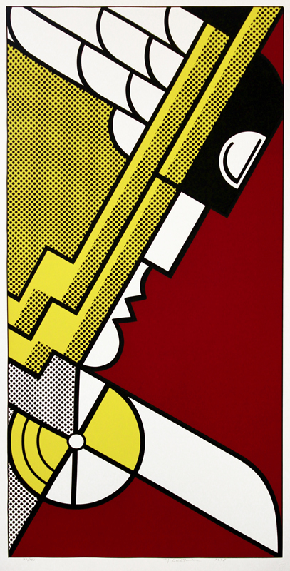 Salute to Aviation by Roy Lichtenstein