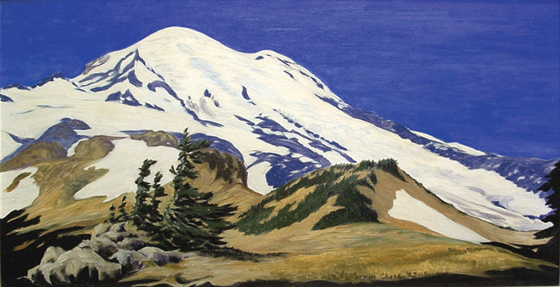 Mt. Rainier by Wendell Corwin Chase