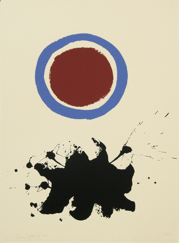 Blue Halo by Adolph Gottlieb | Annex Galleries Fine Prints