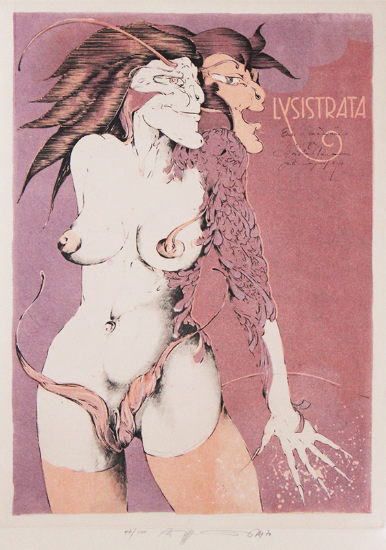 Lysistrata (Portfolio title image) by Wilhelm Paul Eberhard Eggers