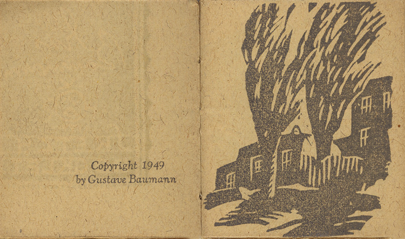 Gus Baumann Sketch Booklet by Gustave Baumann