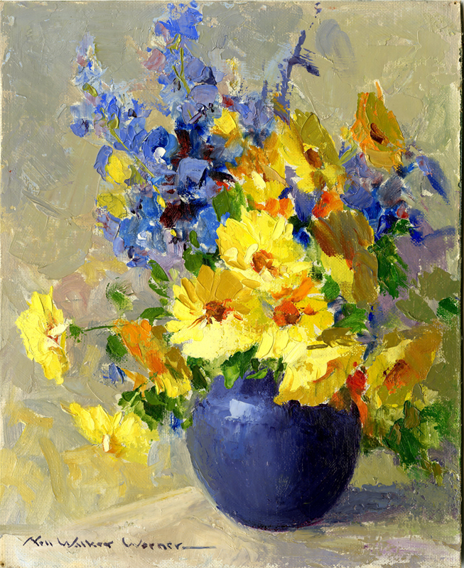 (Bouquet of flowers) by Nell Gertrude Walker Warner | Annex Galleries ...