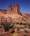 (Arches National Park, Utah: the Three Gossips) by Unidentified