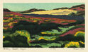 Midday, Abbotts Lagoon  from: Point Reyes - A Suite of Color Woodblock Prints by Micah Schwaberow