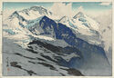 The Jungfrau - from the Europe Series by Hiroshi Yoshida