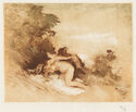 (Nude in landscape) by Unidentified